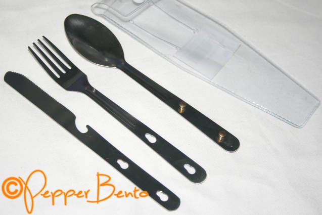 Gelert KFS Knife Fork Spoon Bottle Opener Clip Set P